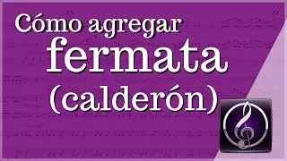 How to add fermata in Sibelius 7