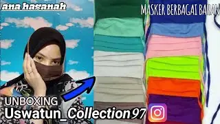 UNBOXING & REVIEAW FABRIC MASK | PRICE 2000 AS WELL. | AMAZING QUALITY !!