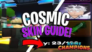 How to Get COSMIC SKINS in Anime Champions Simulator! Easy Guide!