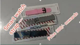 smartwatch strap online shoping | How to change smart watch strap #unboxing  #flipkart