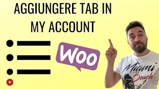 Come aggiungere una tab nella pagina di mio account di WooCommerce