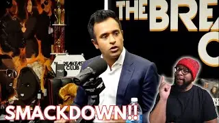 Vivek Ramaswamy SCHOOLS Charlamagne tha God on Kamala Harris AVOIDING Press