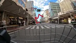 Almost got fined for cycling on the road
