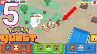 Pokemon Quest:  Gameplay Walkthrough Part 5 - I found Charmander ! (iOS, Android)