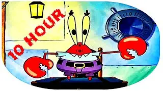 Mr. Krabs fights with the window 10 hours in a row