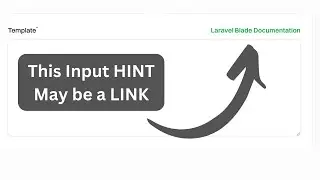 Filament Hint as a Link with Dynamic Text