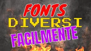 Tutorial Davinci Resolve - Fonts diversi: FACILISSIMO !!!