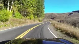 Driving the Miata down Rocky Point Rd