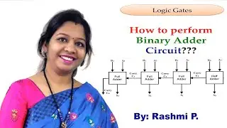 Binary Adder Circuit || Lecture 11 || Binary Adder|| How to use Binary Adder|| Full adder&Half Adder