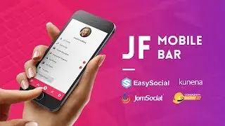 Joomla Mobile Menu Toolbar & Login Module - JF Mobile Bar