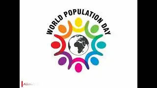 World Population Day 11 July Allen's Creations