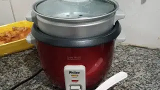 PANELA MULTIFUNCIONAL/ARROZ PHILCO VERMELHA 4 XÍCARAS