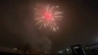 Fireworks 2025 New Year Insta360 Ace pro