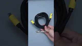 USB C Cable with LED Display 🚀✨ #gadgets #shorts
