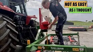 Fitting An Air Seeder To A Rakeman 3000 Tine Harrow