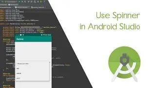Use Spinner (drop down menu) in Android Studio