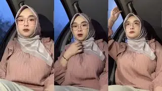 Live Tiktok IBU GURU SALSA DI MOBIL 😱