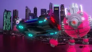 Future City. Adobe After Effects