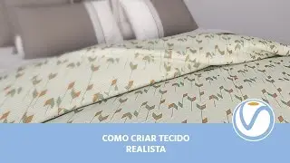 V-Ray | Como Criar Tecido Realista no V Ray para SketchUp