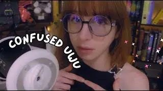 tentative ear massage 🥺 uwu 🙈 (asmr)