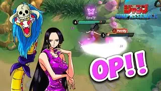Boa Hancock GAMEPLAY | JUMP ASSEMBLE | Anime MOBA |