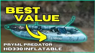 BEST VALUE inflatable fishing kayak? Pryml Predator HD330 Review #kayakfishing