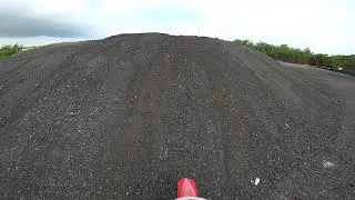 Honda XR 250Y practice drills/ Gravel