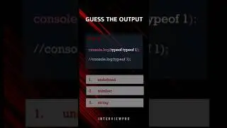 javascript tricky question - typeof 