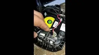 Lifan MyWay. How to remove the steering wheel airbag.