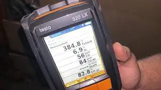 Using Testo 320 Combustion Analyzer to Test For Proper Flue Gases If You Ain’t Checking Your Guessin