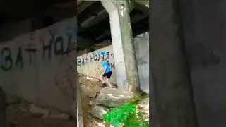 Старый заброшенный форт на реке Оке в Коломне (Щурово)