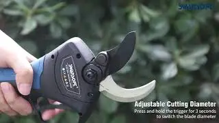 Professional 40mm Electric Pruner with Progressive Function【SWANSOFT-8605】