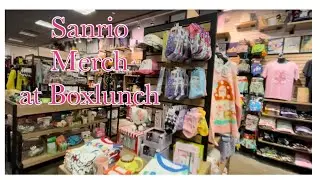 Sanrio Merch at Boxlunch