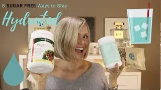 8 Sugar Free Ways to Stay Hydrated with drinking just plain water