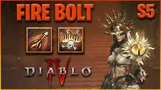 S5 Fire Bolt Mage - Still Strong without Immortality! [DIablo 4 Character Guides]