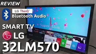 REVIEW LG SMART TV 32LM570BPTC indonesia HD