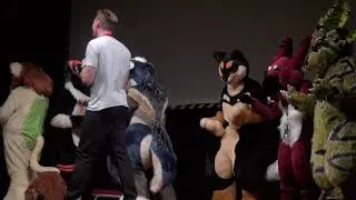 Fluufff 2019: Fursuit Charades (scissors)