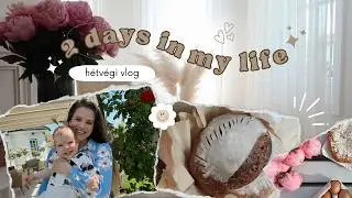 Hétvégi vlog 🌸 // Itthon van a keresztlányom, piacozás & dupla Húsvét │ Karin Dragos