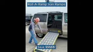 Roll-A-Ramp Van Ramps Make Your Van Accessible! #vanconversions #nobuildvanconversion