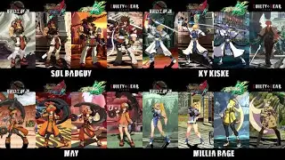 Evolution of Guilty Gear Characters - 1998 to 2024