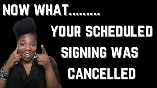 How My Notary Job Was Cancelled Now What