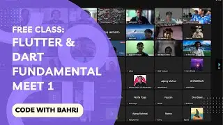 Flutter & Dart Fundamental - Meet 1 : Introduction, Variable, Data type, Operators, and String