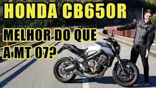 VALE A PENA? REVIEW HONDA CB650R  *35KW*