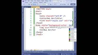 Adding CSS To HTML With Inline Style | WebProgramming | ThinhPham 