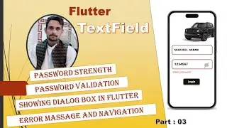 Learn How to Implement Password Strength Validation in Flutter TextField | Flutter Tutorial.