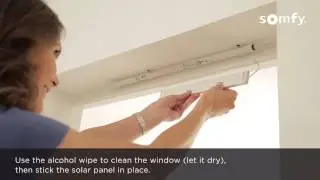 Somfy 28 RTS Motorised roller blind installation