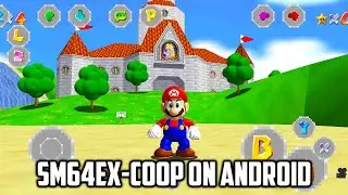 ⭐ Super Mario 64 - Sm64ex-coop on Android