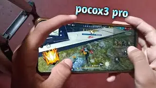 Pocox3 pro Hand Cam ❤️ || Settings ⚙️ Sensitivity+ HUD dpi⚡ Free Fire Highlights 😍
