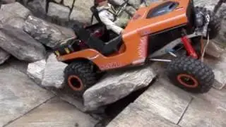 Jeeps Willys 1/6-Orange Killer and Rusty - V8 Crawlers