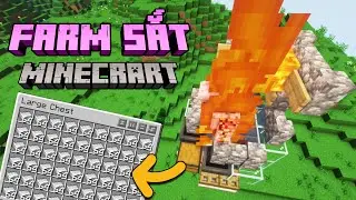 Cách Làm Máy Farm Sắt Đơn Giản Trong Minecraft